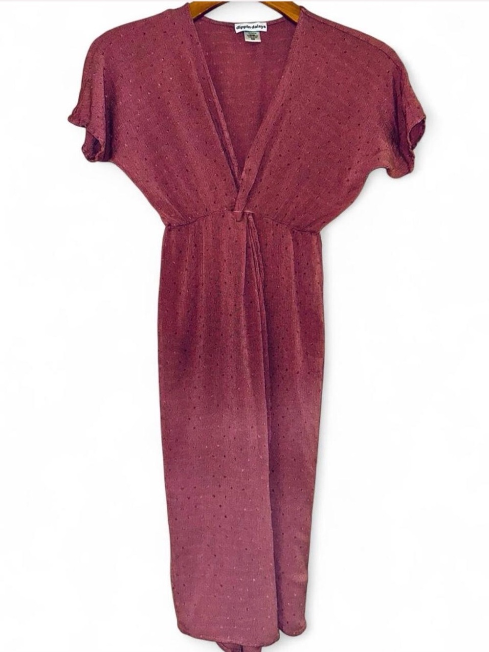 Dippin' Daisy's midi dress with small dots, size XS #midi